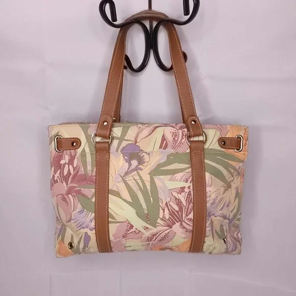 Charter Club Bags Charter Club Medium Size Beige Floral
